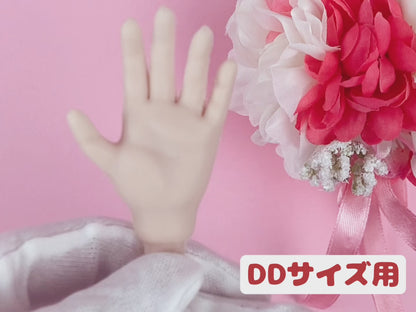 MDD用・DD用サイズ　シリコン製フレキシブルハンドパーツ